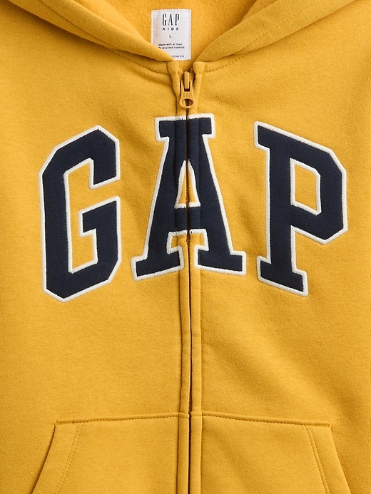 Image number 3 showing, Kids Relaxed Gap Logo Zip Hoodie