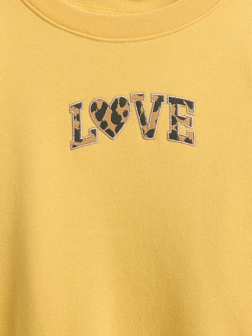 Image number 3 showing, Kids Oversized Crewneck Sweatshirt