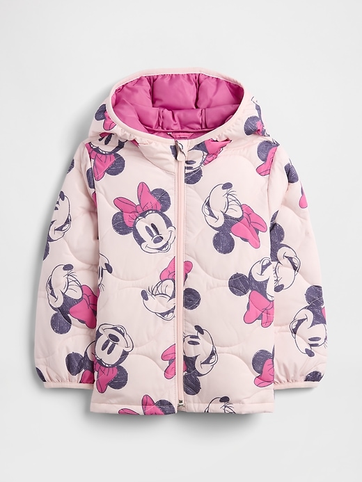 Image number 1 showing, babyGap &#215 Disney Minnie Mouse ColdControl Puffer Jacket