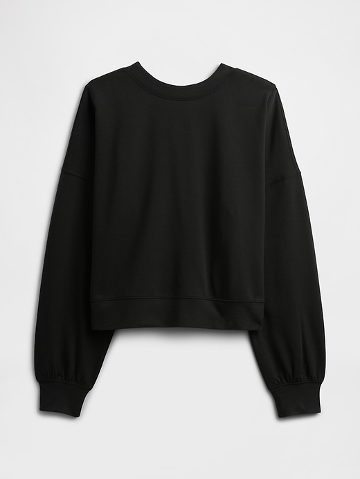 Image number 5 showing, Oversized Balloon Sleeve Crewneck Sweatshirt