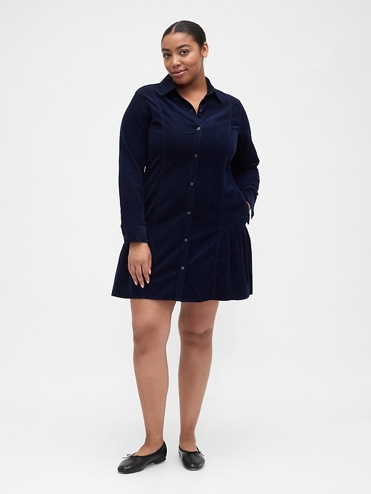 Image number 4 showing, Corduroy Mini Dress