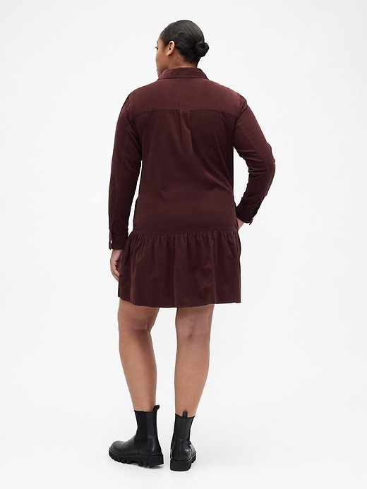 Image number 5 showing, Corduroy Mini Dress