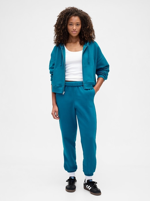 Image number 3 showing, Oversized Fleece Zip Hoodie