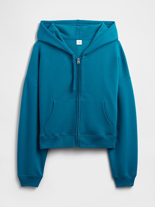 Image number 5 showing, Oversized Fleece Zip Hoodie