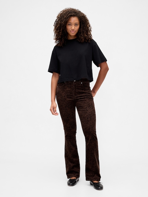 Mid Rise Universal Baby Boot Corduroy Pants
