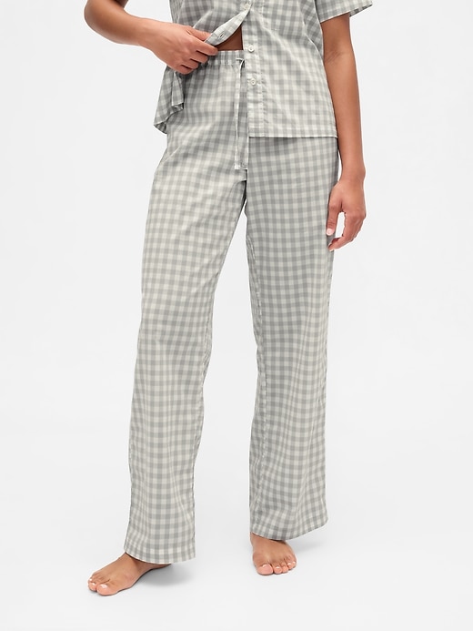 Image number 3 showing, Poplin PJ Pants