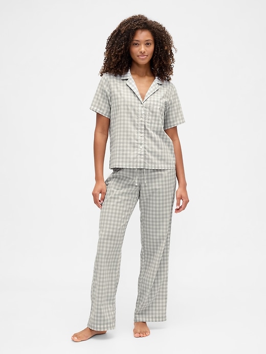 Image number 3 showing, Poplin PJ Shirt