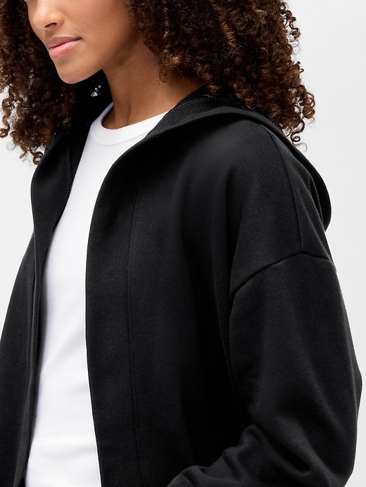Image number 4 showing, Oversized Open-Front Hoodie