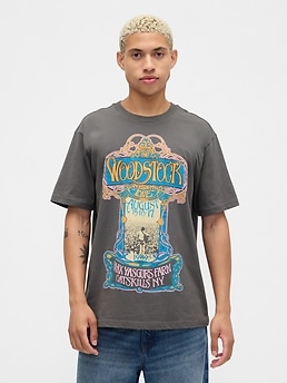 Relaxed Oasis Graphic T-Shirt | Gap Factory