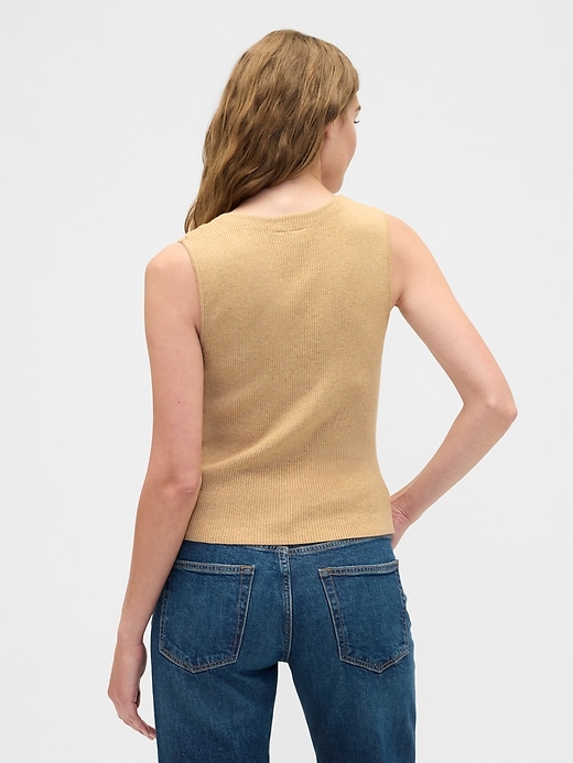 Image number 2 showing, Ribbed V-Neck Sweater Vest
