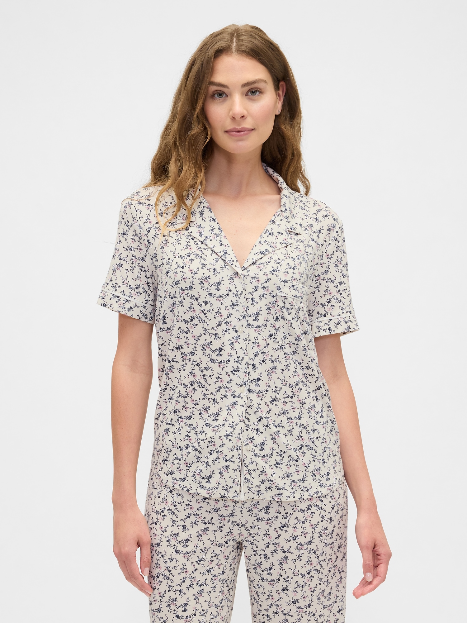 Modal PJ Shirt - Multi