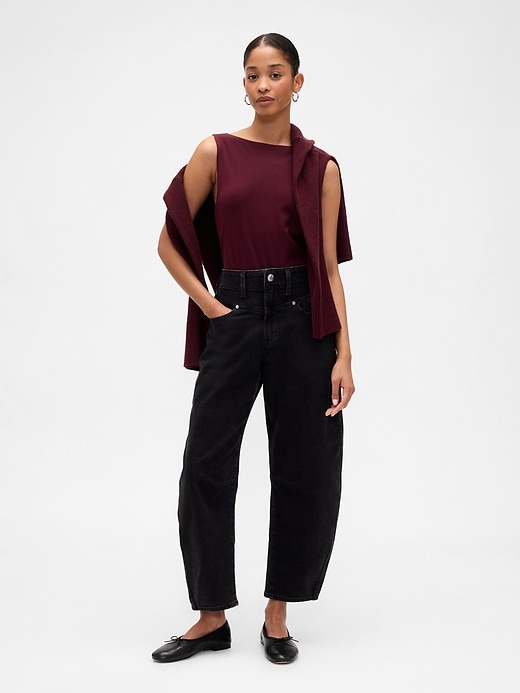 Image number 3 showing, Boatneck Tank Top