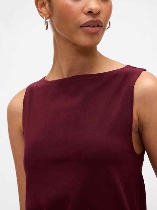 Image number 4 showing, Boatneck Tank Top