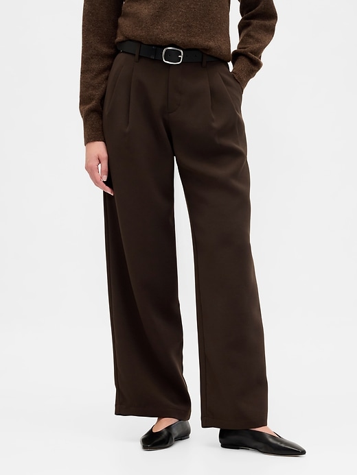 Image number 2 showing, Easy Crepe Trousers