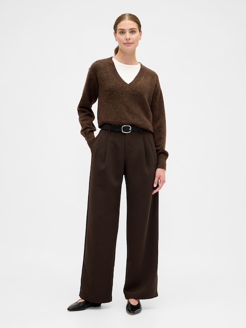 Easy Crepe Trousers