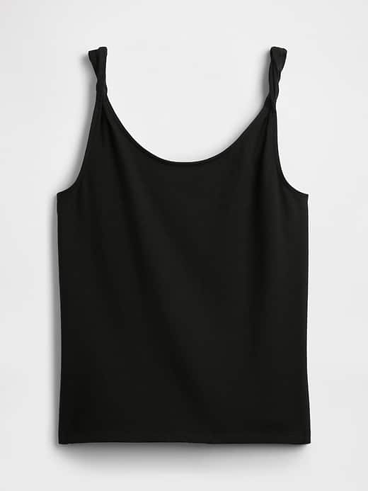 Image number 5 showing, Stretch Jersey Twist Tank Top
