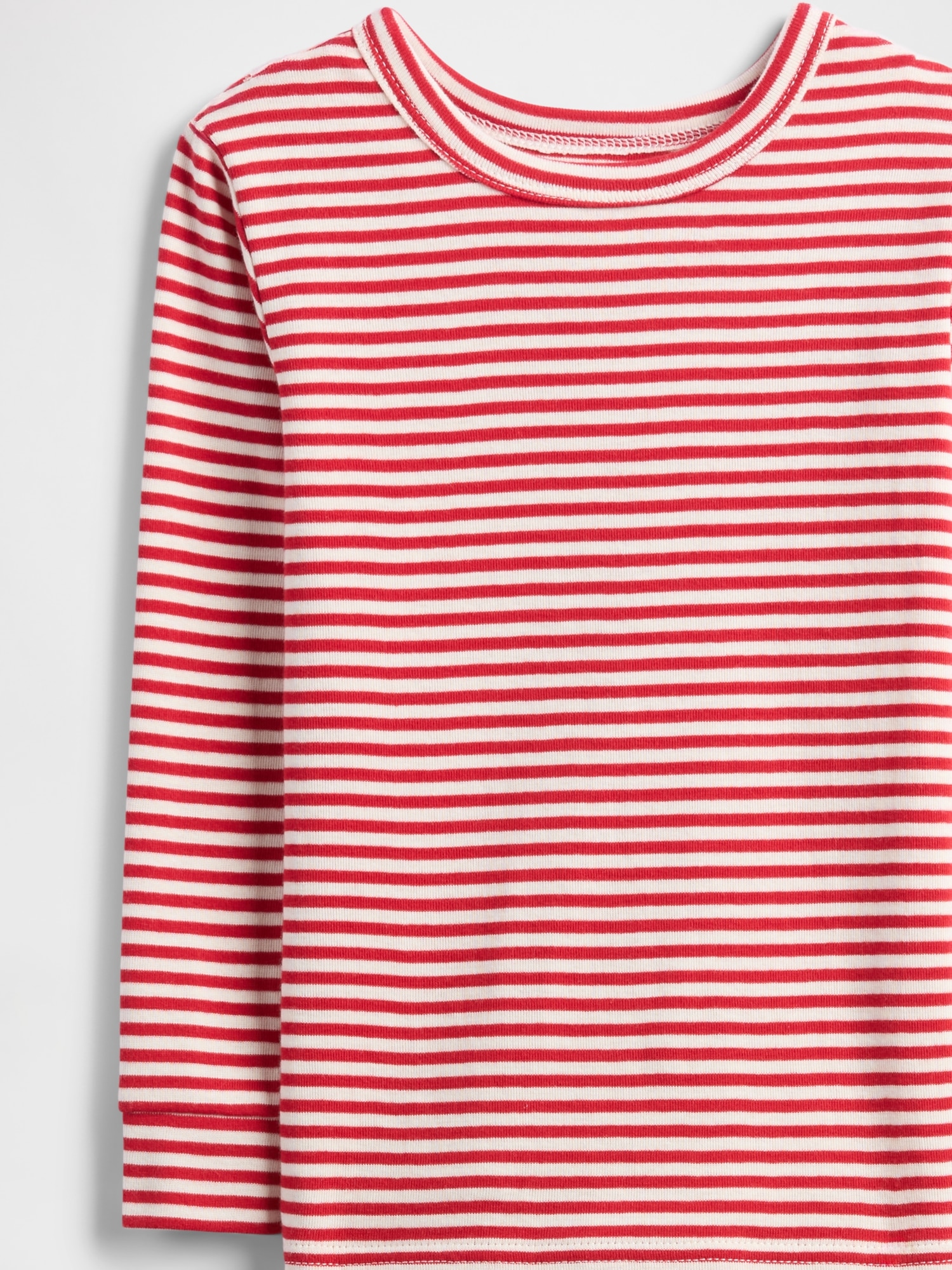 Gap Factory Babygap 100% Organic Cotton Stripe Pj Set In Multi