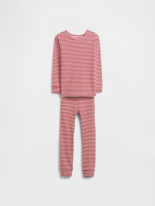 Image number 1 showing, babyGap 100% Organic Cotton Stripe PJ Set
