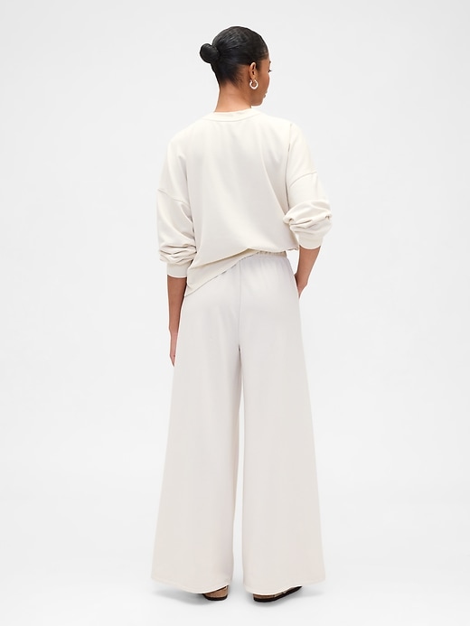 Image number 2 showing, Pull-On Super-Wide Seamed Leggings