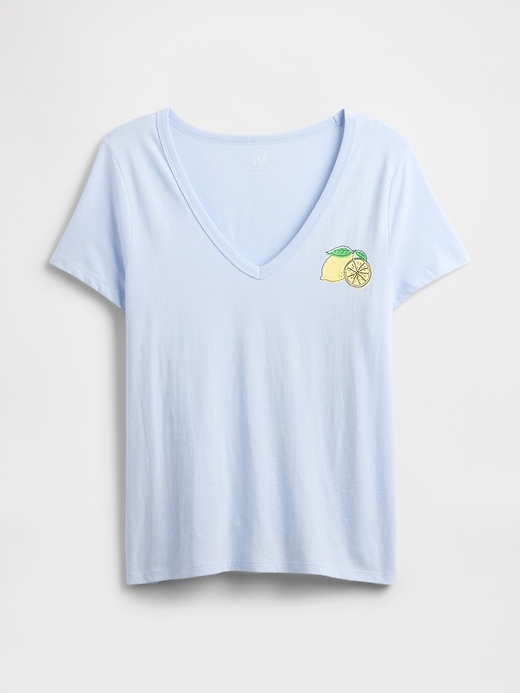 Image number 5 showing, Favorite V-Neck Graphic T-Shirt