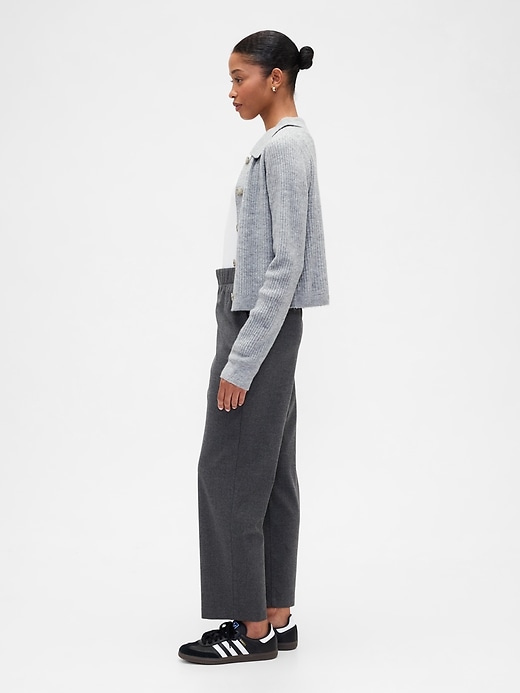 Image number 3 showing, Recycled High Rise Straight-Leg Pants