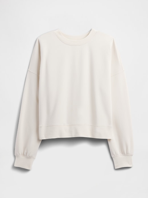 Image number 5 showing, Oversized Balloon Sleeve Crewneck Sweatshirt