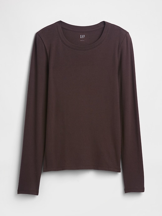 Image number 5 showing, Modern Ribbed Crewneck T-Shirt