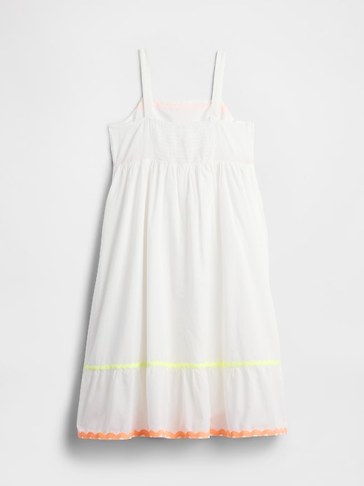 Image number 3 showing, Kids Poplin Midi Dress