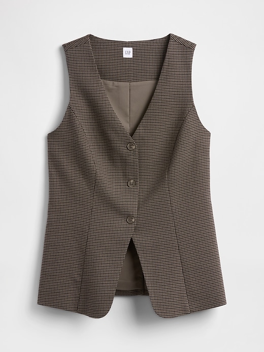 Image number 5 showing, Recycled Longline Vest