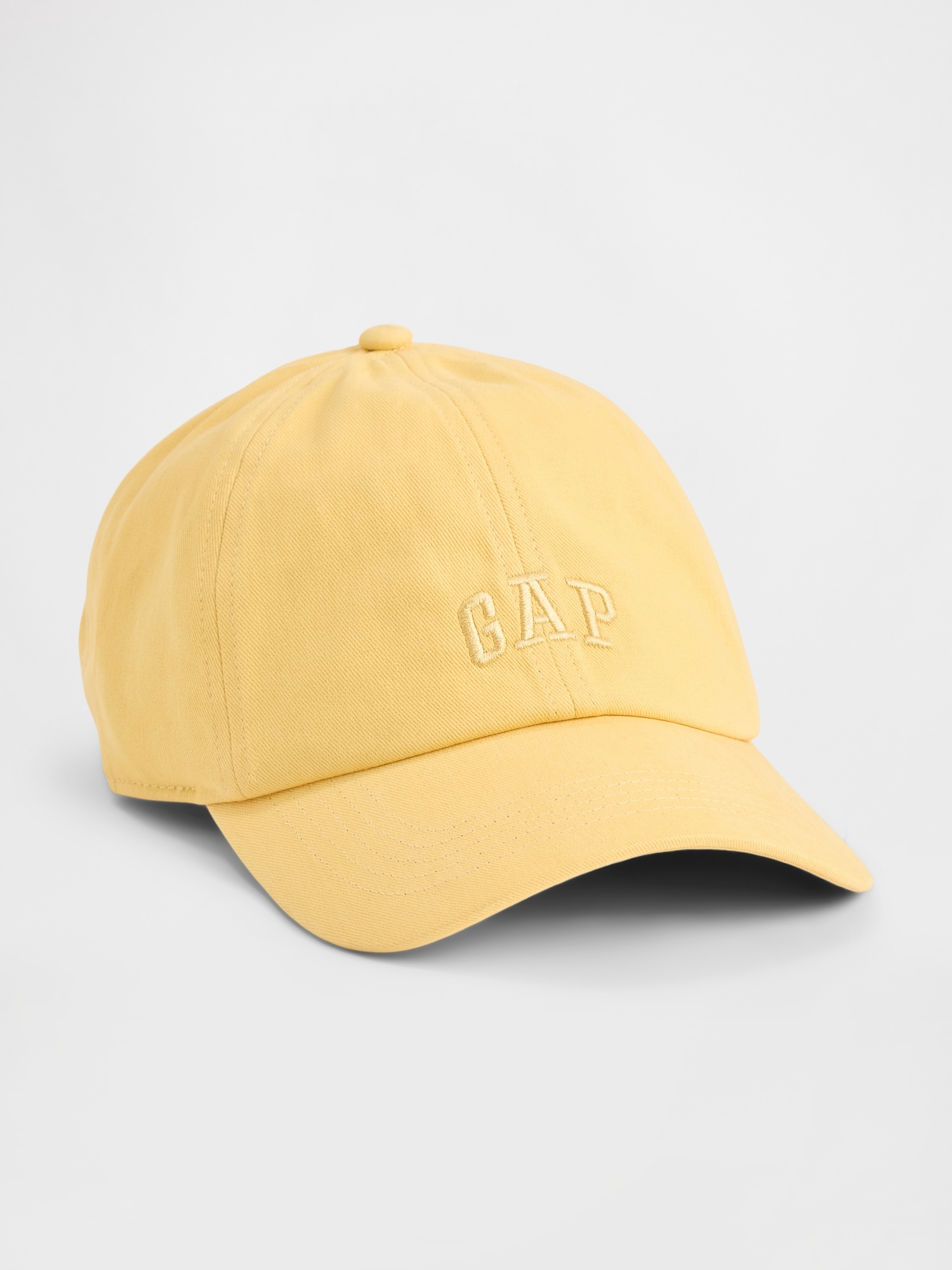 Gap Logo Baseball Hat - French Almond Yellow