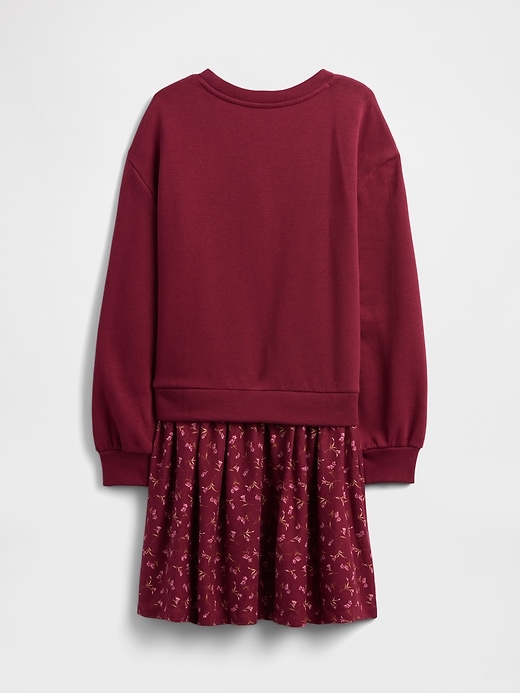 Image number 2 showing, Kids Oversized Sweatshirt Dress