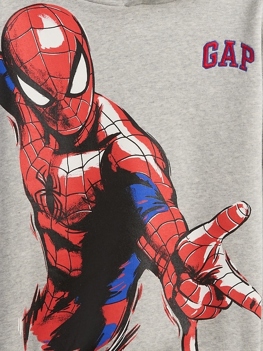 Image number 3 showing, GapKids &#124 Marvel Spider-Man Relaxed Graphic Hoodie