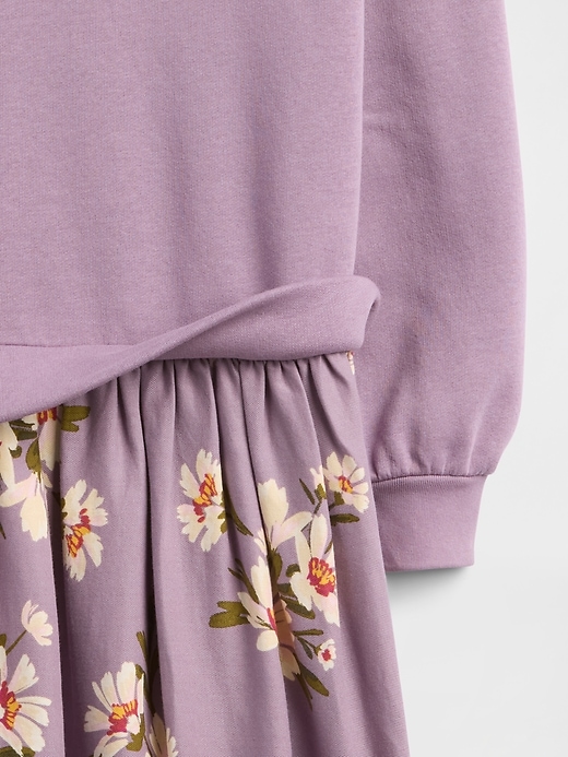 Image number 3 showing, Kids Oversized Sweatshirt Dress