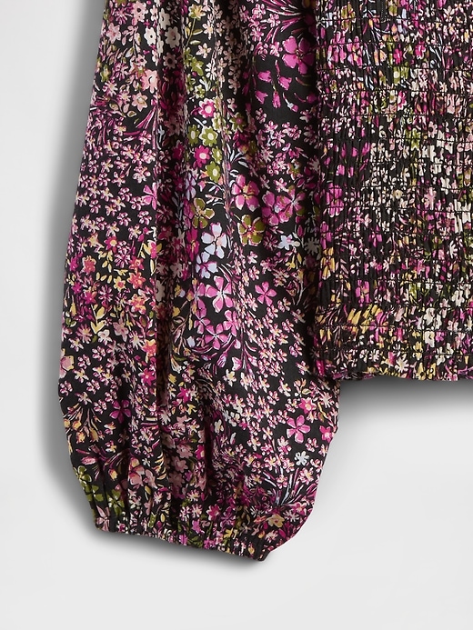 Image number 3 showing, Kids Squareneck Puff Sleeve Top