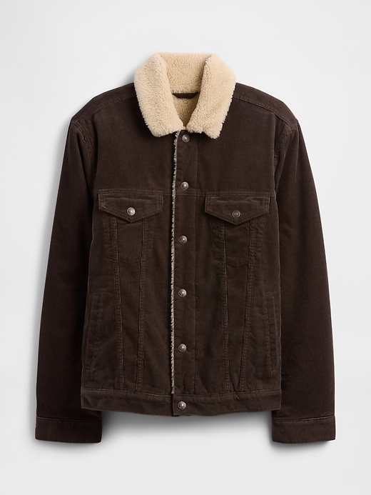 Image number 5 showing, Sherpa-Lined Icon Corduroy Jacket