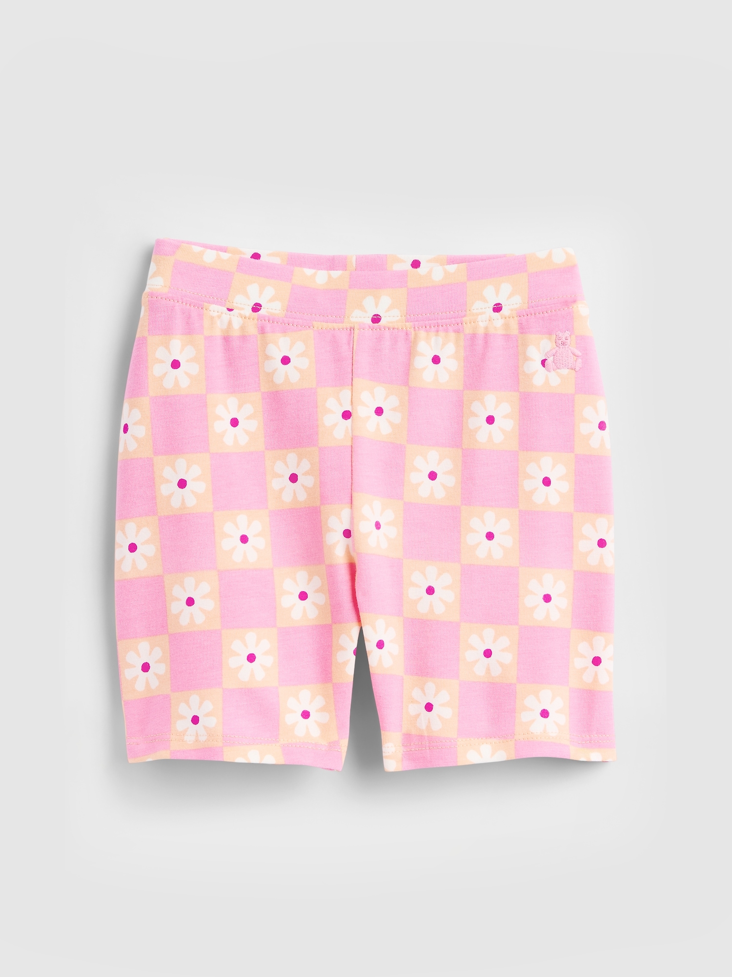 babyGap Pull-On Stretch Jersey Bike Shorts - Pink Floral
