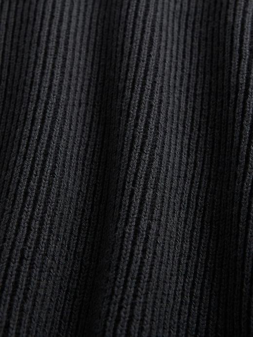 Image number 4 showing, Oversized Fisherman-Stitch Crewneck Sweater