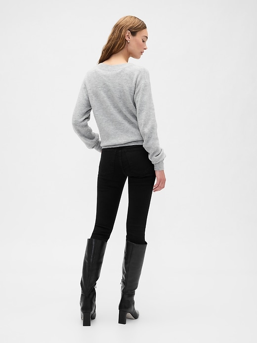 Image number 4 showing, Mid Rise Universal Skinny Jeans