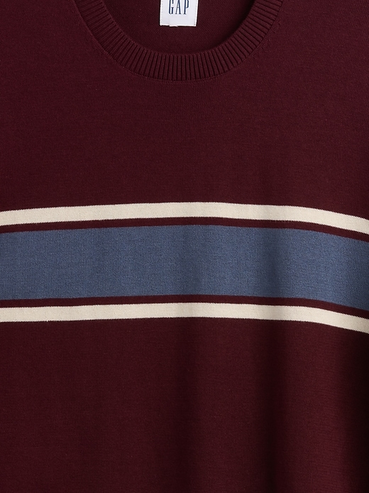Image number 4 showing, Stripe Crewneck Sweater