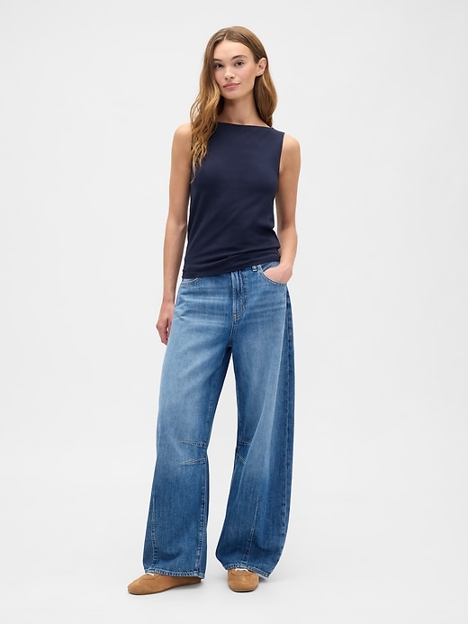 Image number 3 showing, Boatneck Tank Top
