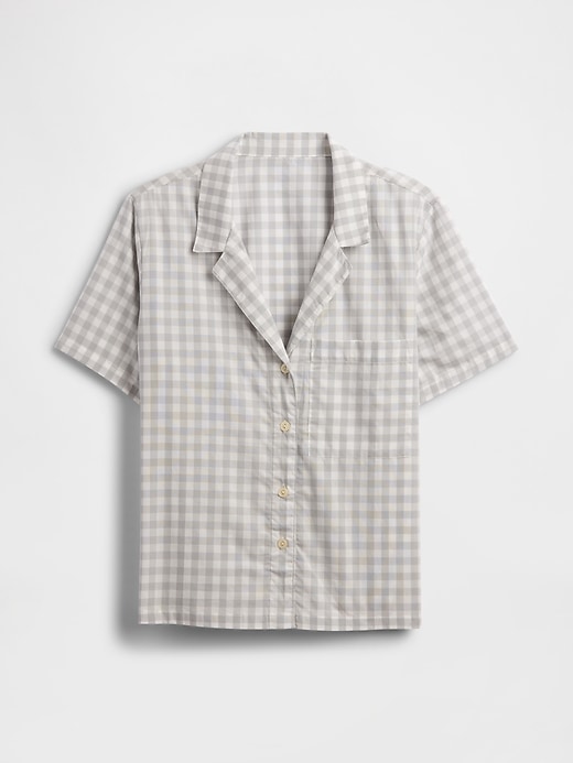 Image number 4 showing, Poplin PJ Shirt