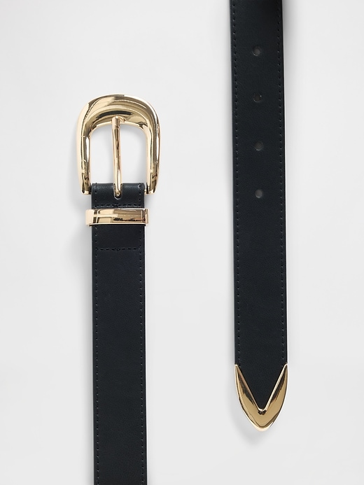 Image number 2 showing, Vegan-Leather Belt
