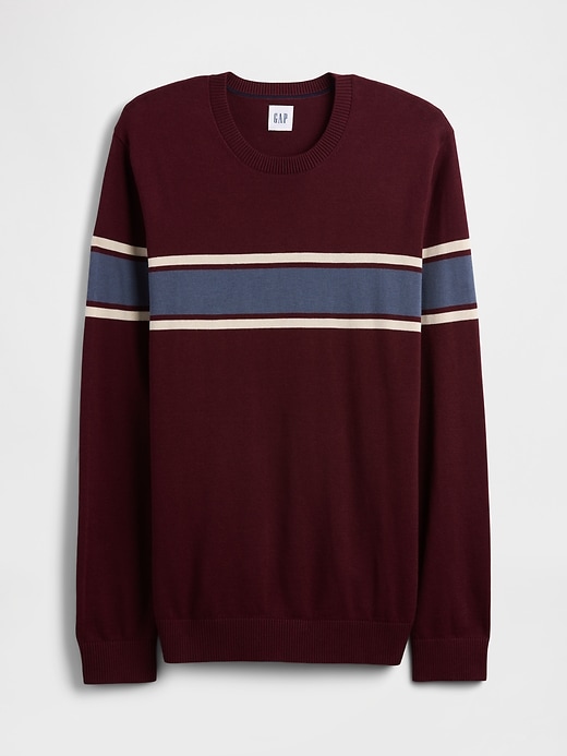 Image number 5 showing, Stripe Crewneck Sweater