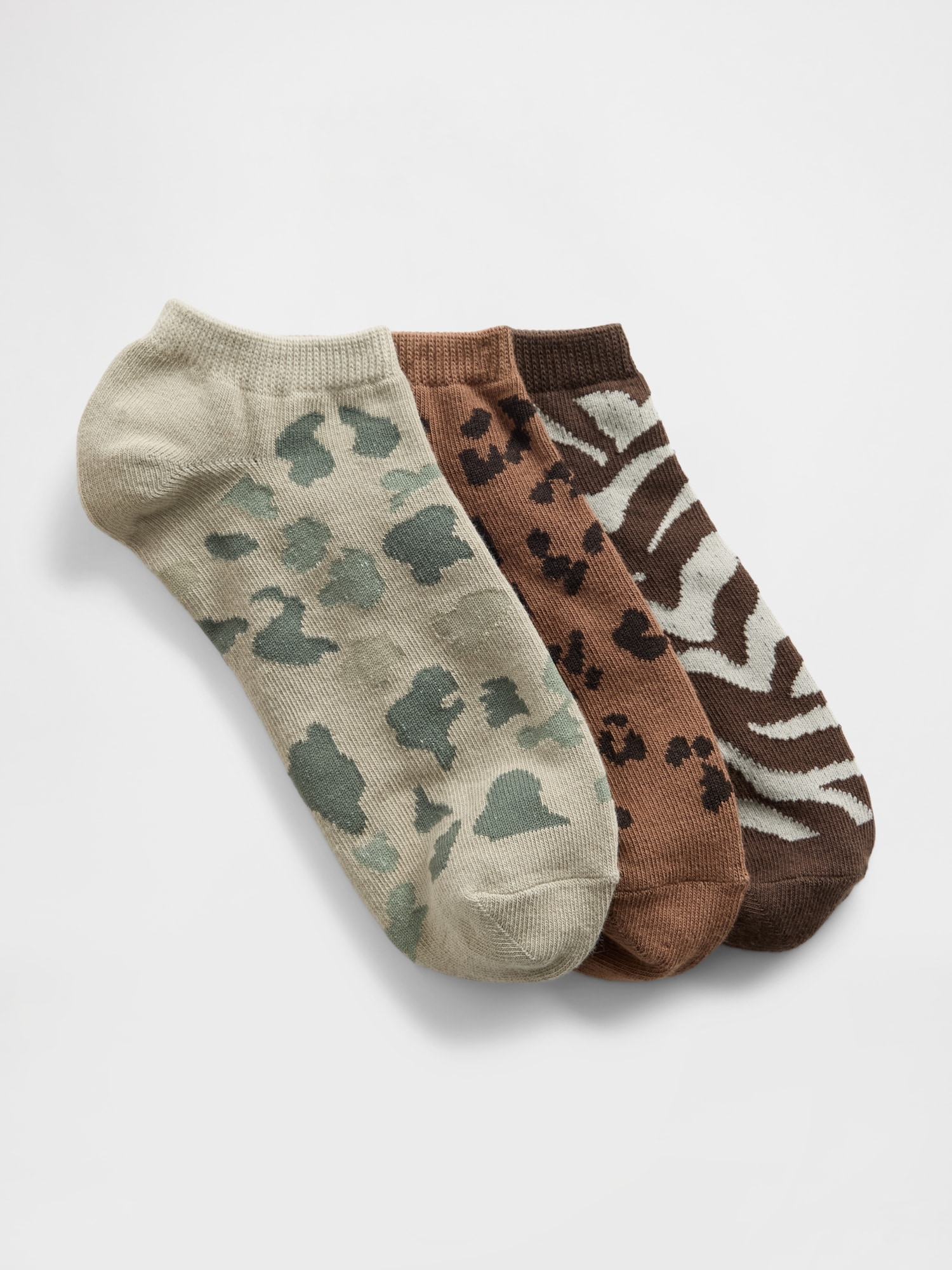 Print Ankle Socks (3-Pack)