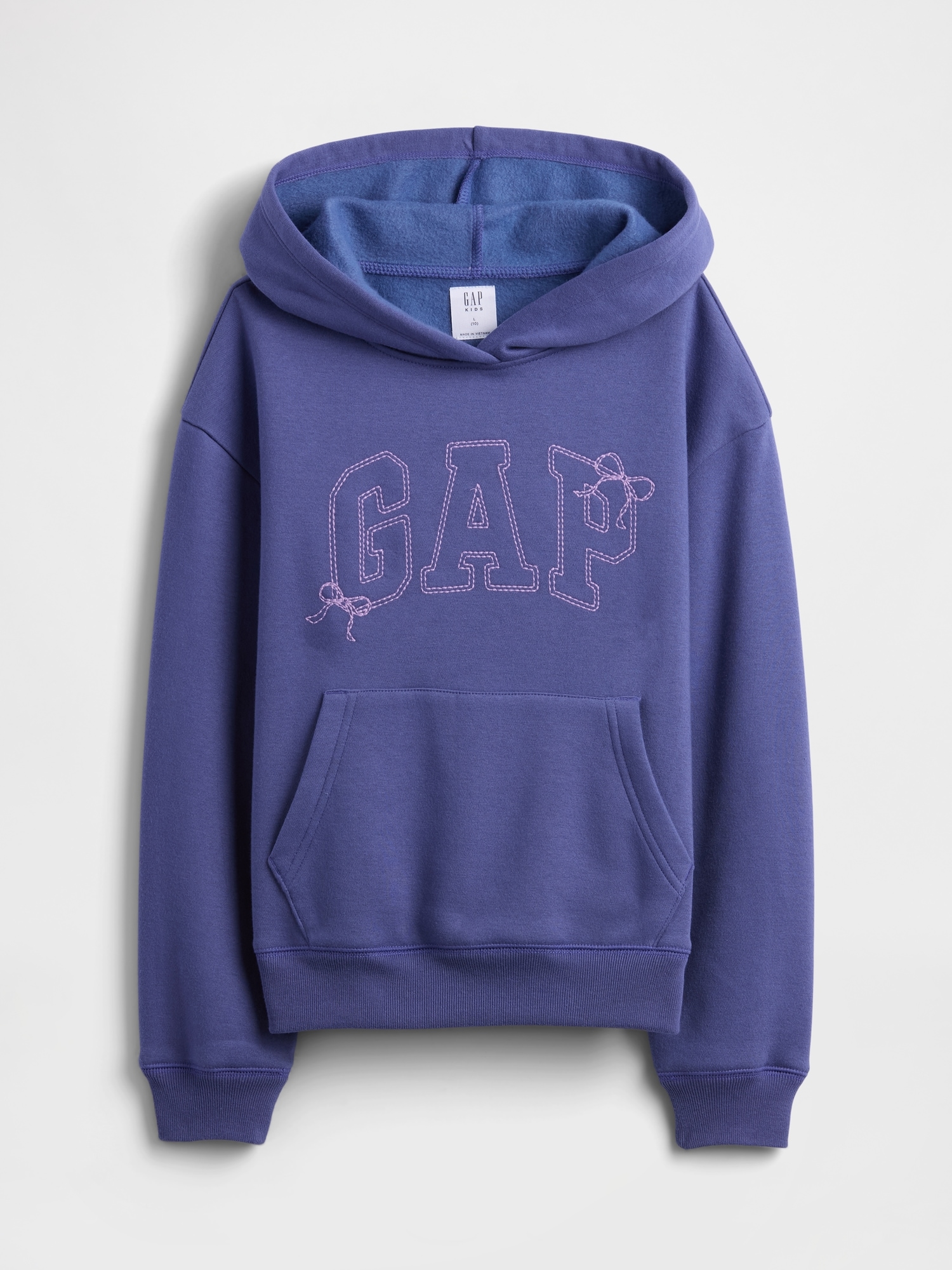 Kids Relaxed Gap Logo Hoodie - Skipper Blue