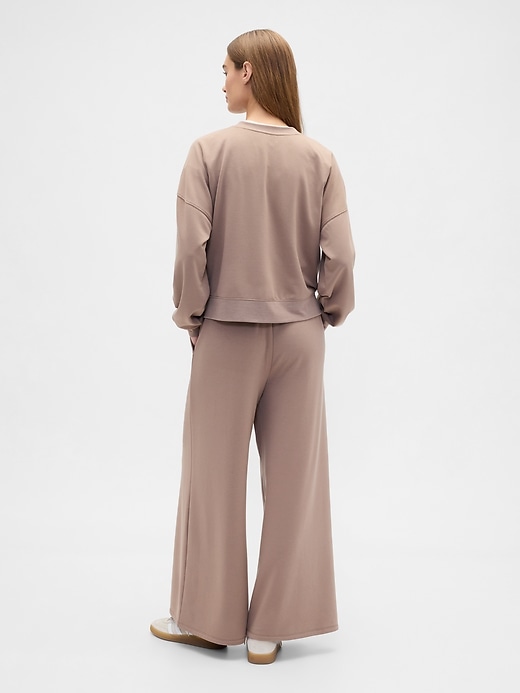 Image number 2 showing, Pull-On Super-Wide Seamed Leggings