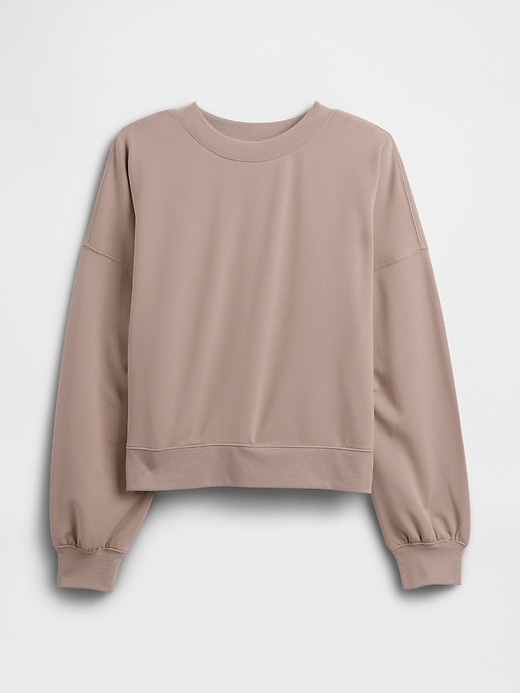 Image number 5 showing, Oversized Balloon Sleeve Crewneck Sweatshirt