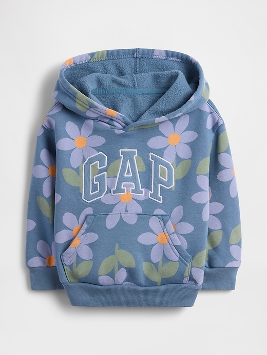 Image number 1 showing, babyGap Relaxed Logo Graphic Hoodie