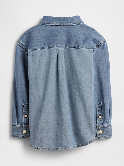 Image number 2 showing, babyGap &#215 Disney Mickey Mouse Denim Shirt