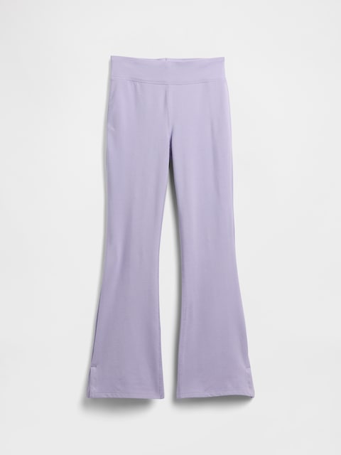 Kids Stretch Jersey Flare Leggings
